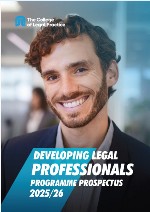 Brochure: The College of Legal Practice